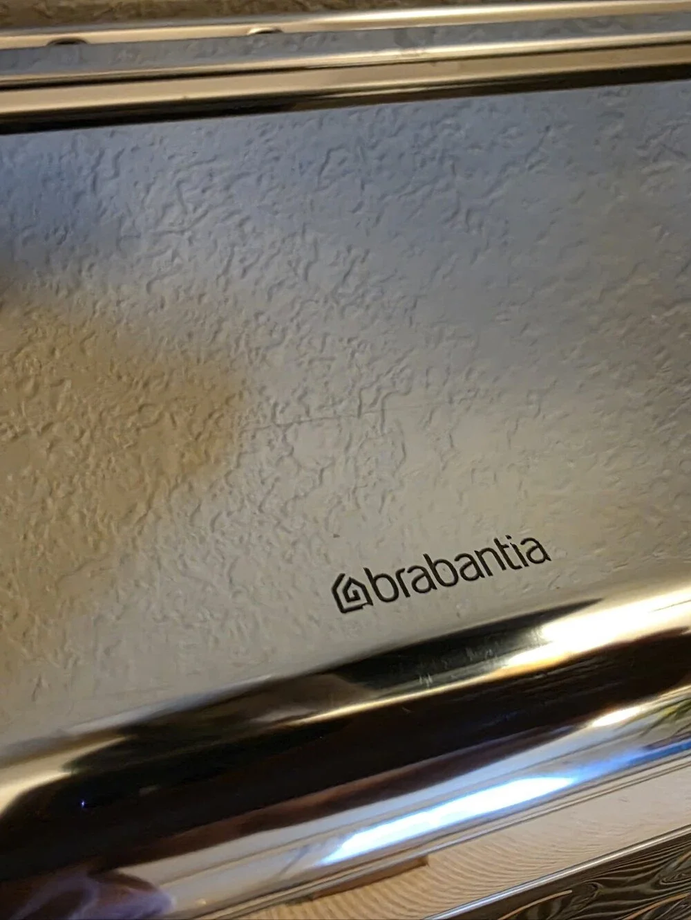 Brabantia Fall Front Brilliant Steel Bread Box